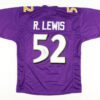 Ray Lewis signed jersey