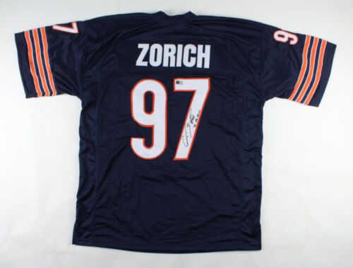 chris zorich signed jersey