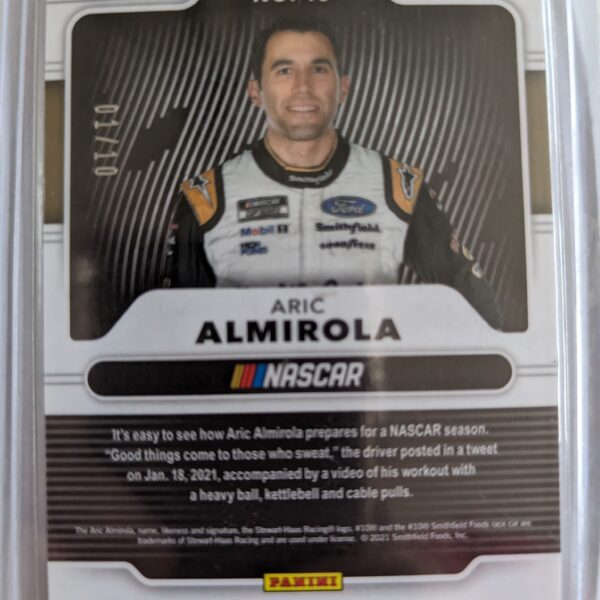 aric almirola nascar card