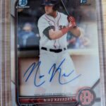 niko kavadas 1st bowman chrome auto