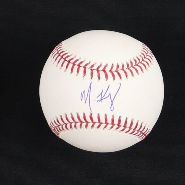 michael king signed baseball
