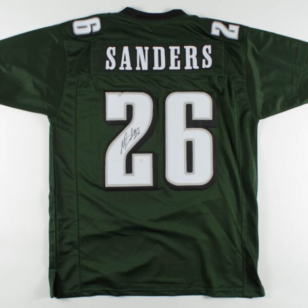 miles sanders signed jersey