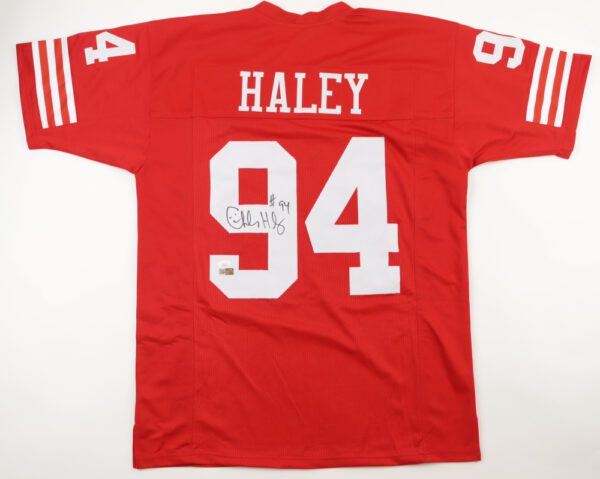 charles haley signed jersey