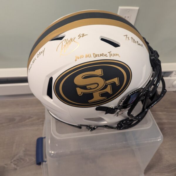 Patrick willis full size authentic helmet auto